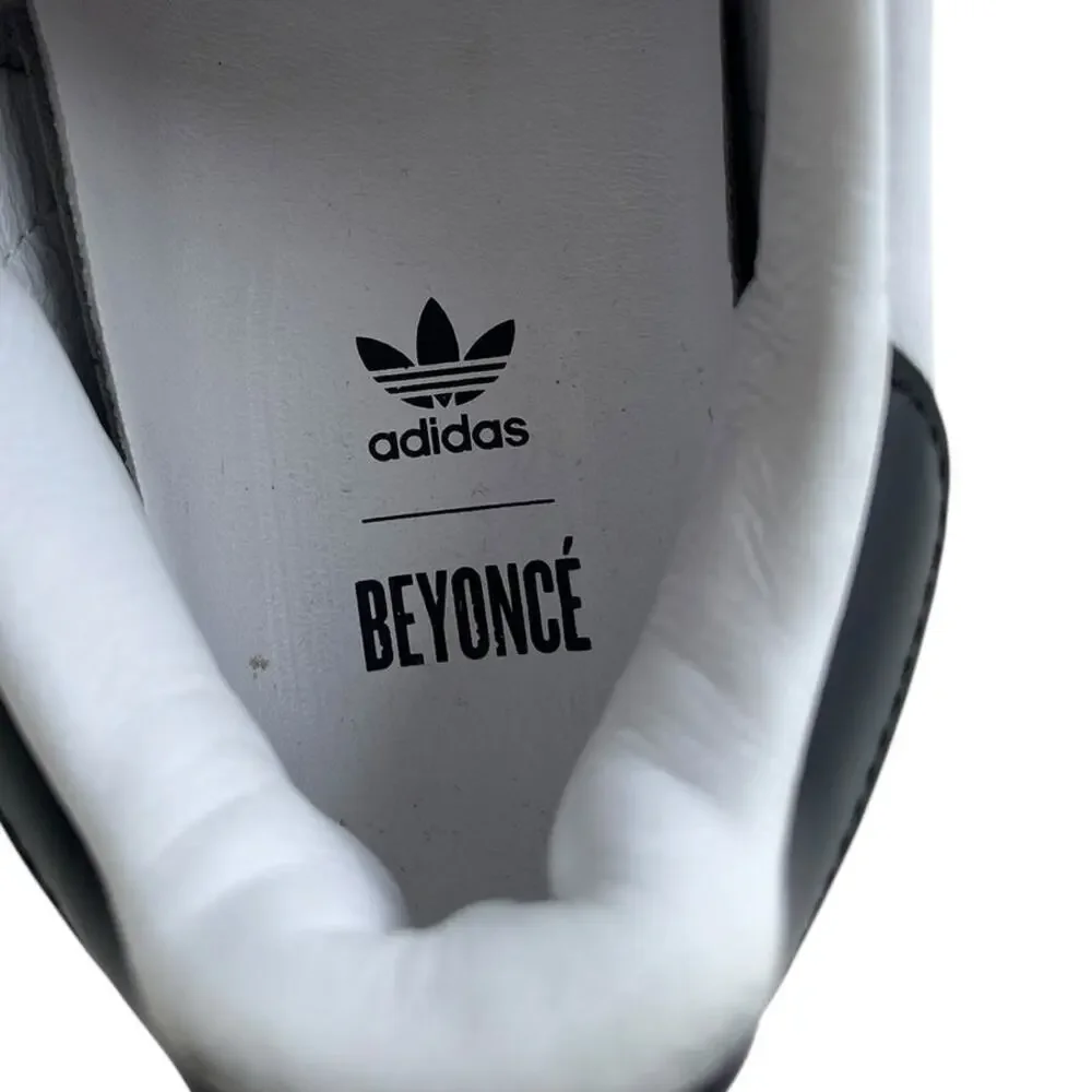 Womens Adidas x Beyonce Superstar Platform FY7730 Athletic Sneaker 10 White - Picture 6 of 7